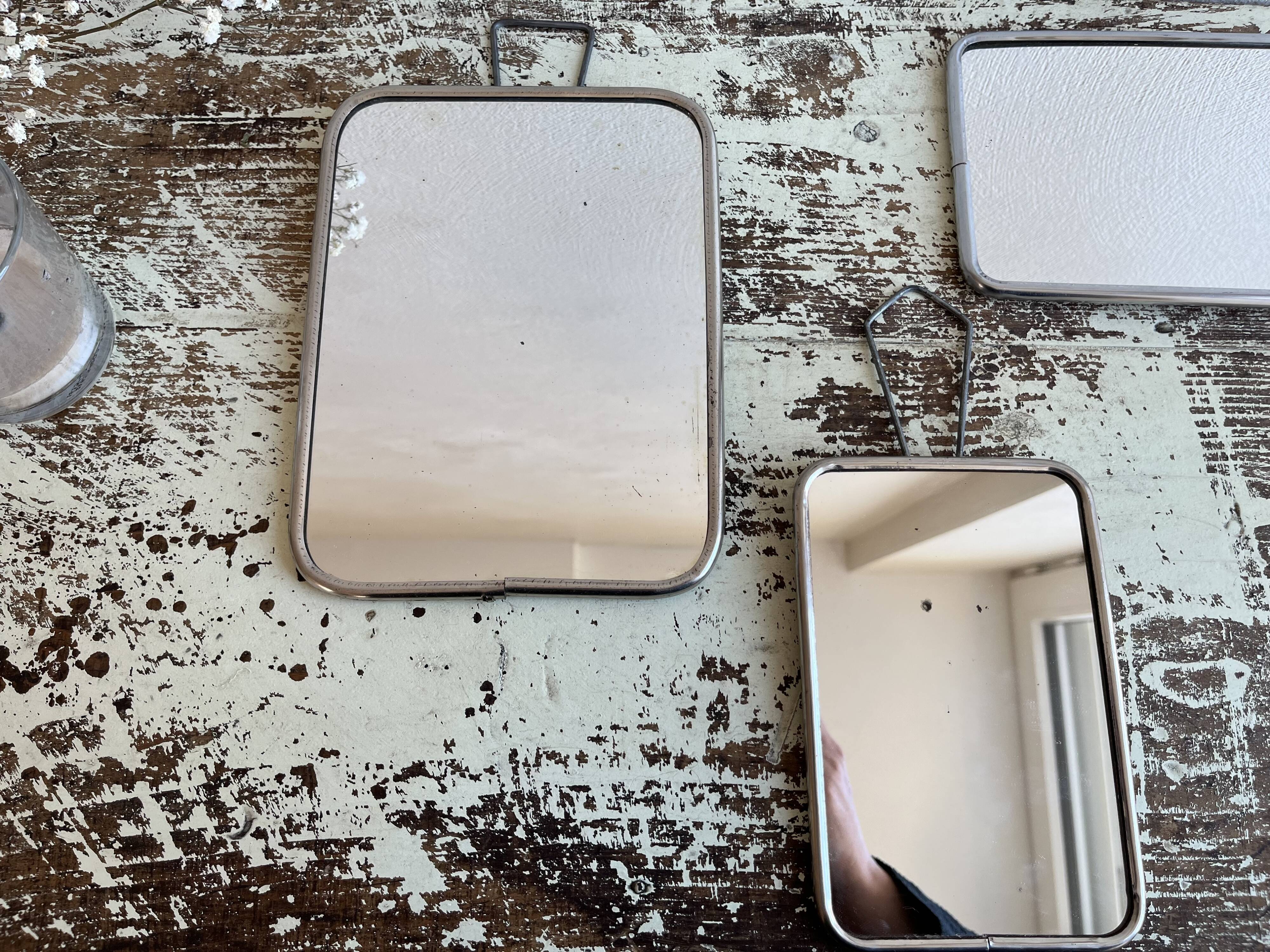 Miroir de barbier 20,5 x15,5 cm