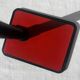 Vintage red metal lamp (Massive)