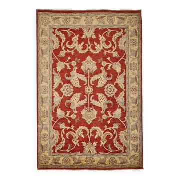 Turkish Handknotted Wool Oushak Rug 200 cm x 298 cm