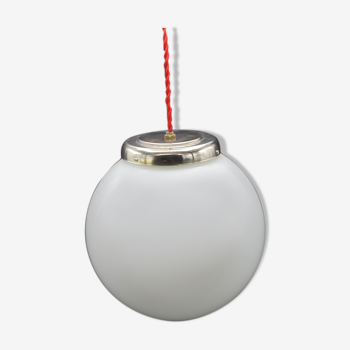 Suspension globe opaline