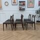 6 chaises scandinave vintage