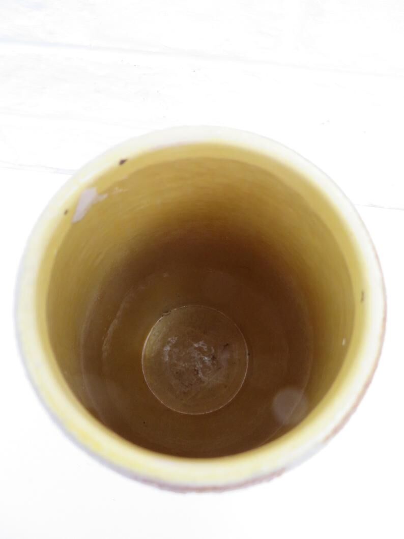 Round ceramic German vase, Scheurich Heinz Siery