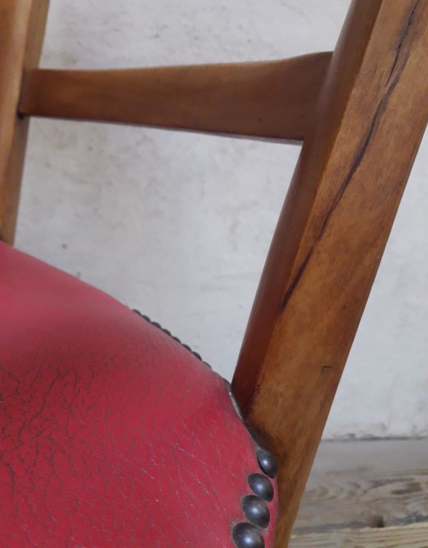 Armchair cherry tree period Restoration XIX °