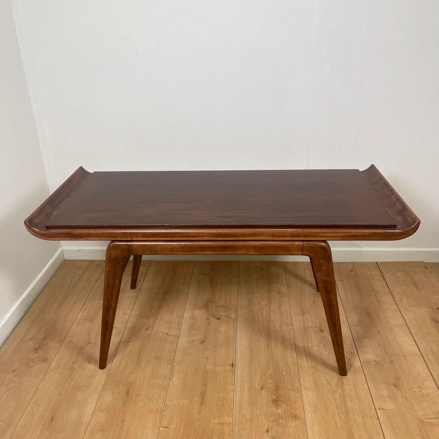 Table basse danoise en teck, 1960-70