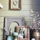 Old gilded mirror early 20th century