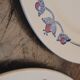 Assiettes terre de fer début XX ème