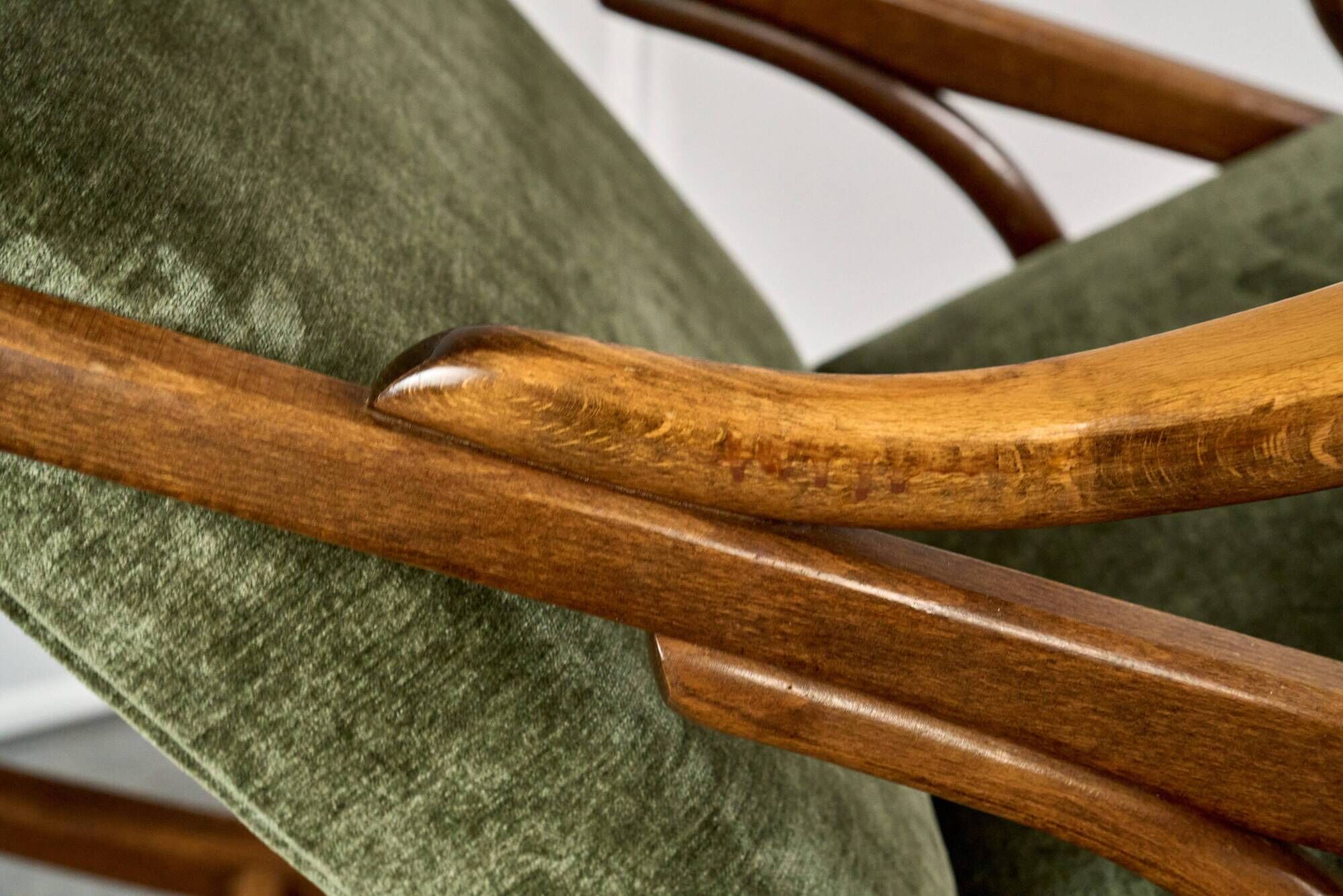 Bentwood Rocking Chair from Ton, 1960s, Czecoslovakia