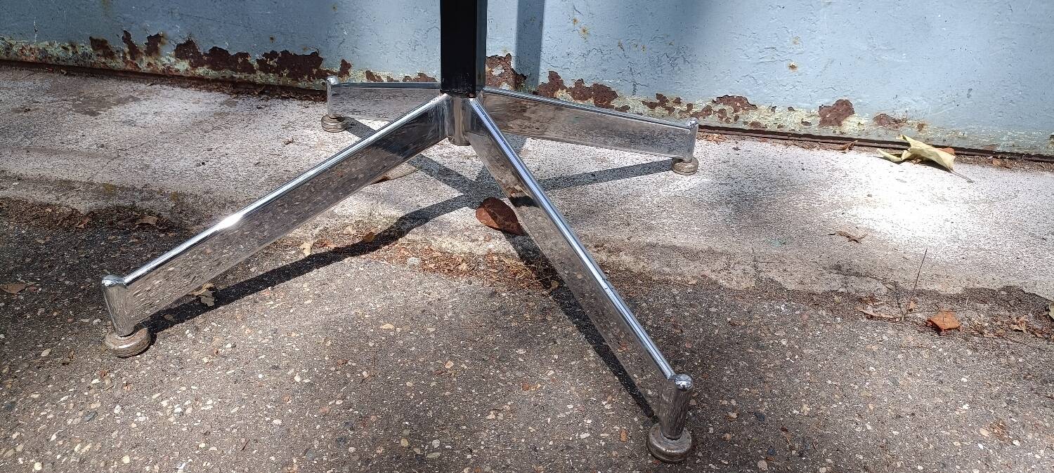 Vintage chrome coat rack