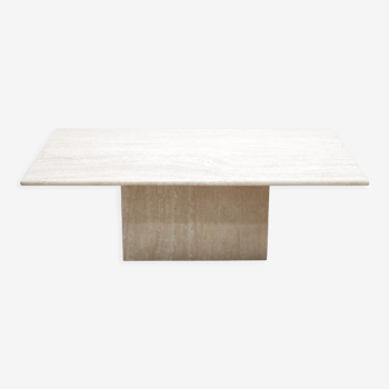 Vintage travertine coffee table