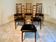 Set of 6 Scandinavian Teak "Lis" chairs by Niels Koefoed, Circa 1960