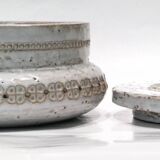 Rare ceramic box or candy dish by Aldo Londi for Bitossi 1960.