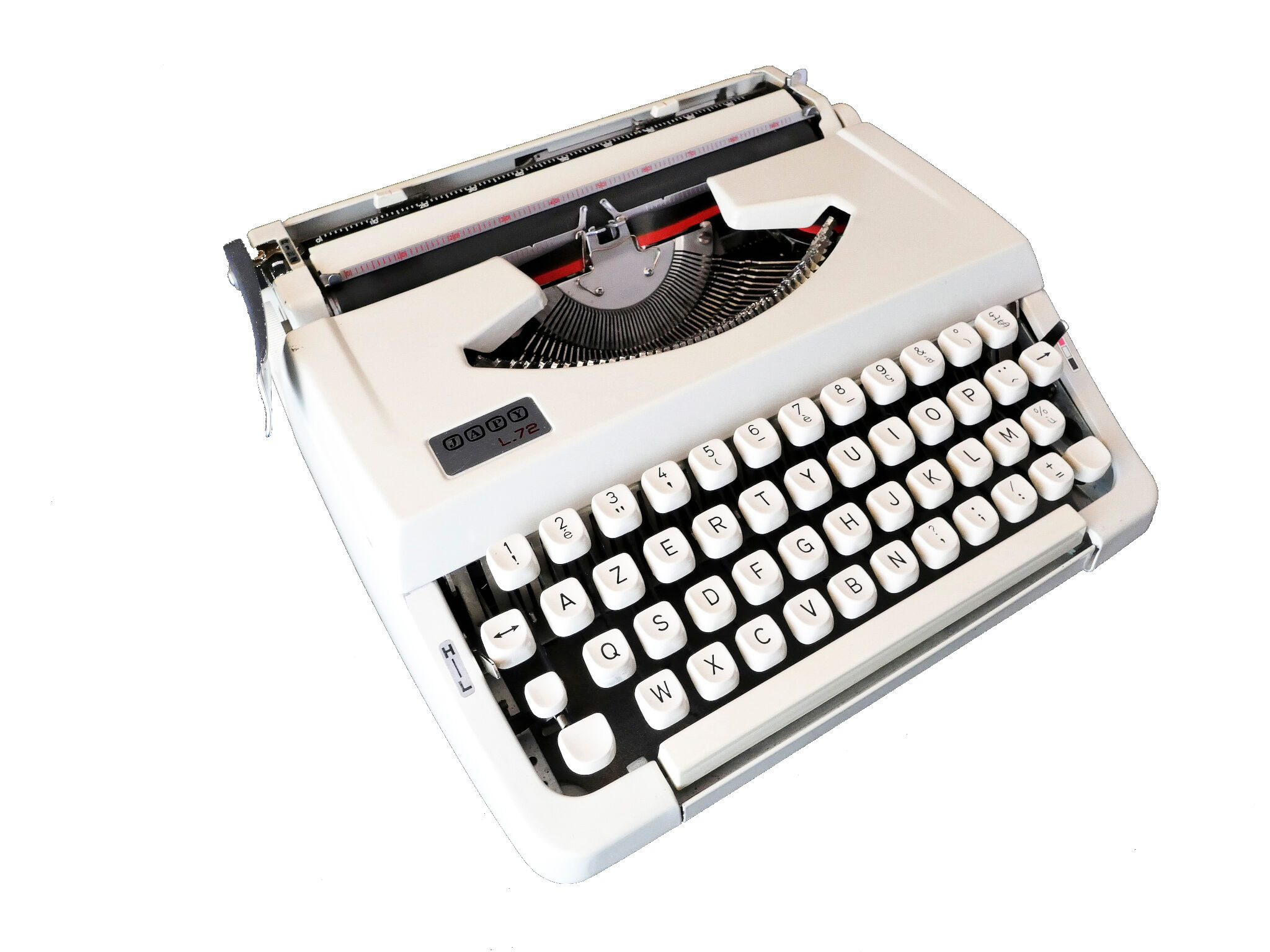 Japy L72 cream typewriter