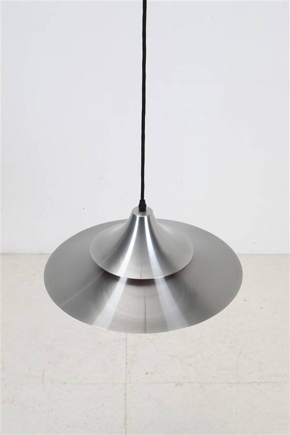 Mid-century Space Age pendant lamp / Danish modern design / 1960s / 1970s