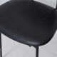Black skai chair