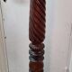 Solid mahogany column