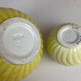 Rare pair of mid-century modern vases by Gunnar Nylund, Rörstrand, Sweden, 1940s.