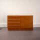 Compact mid-century teak sideboard
