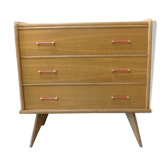 Commode vintage pieds compas
