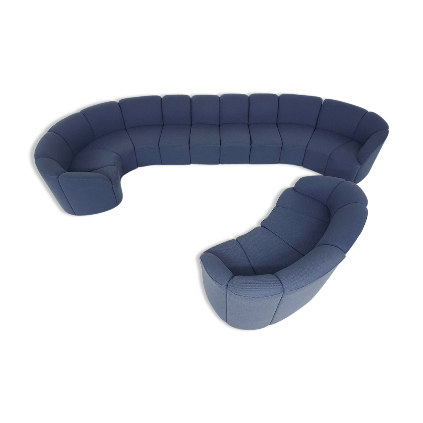 Large Walter Knoll Piccolino modular sofa, Germany 1960's