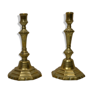 Paire de flambeaux chandeliers - base