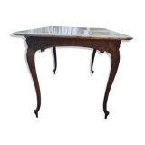 Louis XV-style marble coffee table