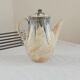 Glazed stoneware coffee pot - Biron art pottery - Vintage ceramics