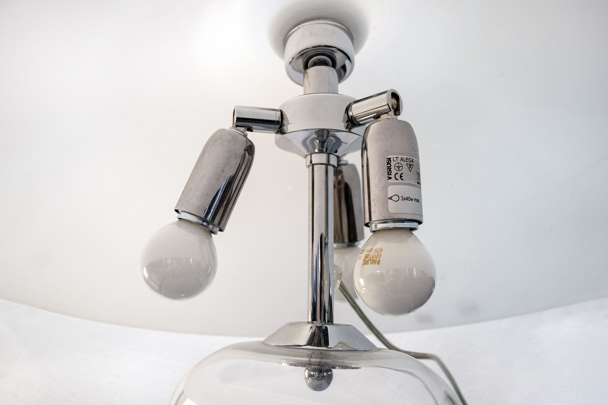 Table lamp Alega by Vico Magistretti for Vistosi Italia Year 1978