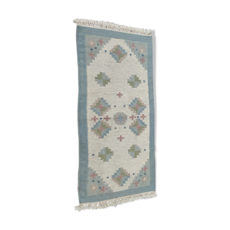 Carpets made of flat wool weaving, Swedish