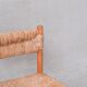 Single Mid-Century Rush Chair by Ate van Apeldoorn for Houtwerk Hattem