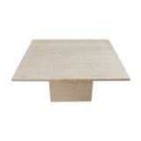 Vintage travertine coffee / side table