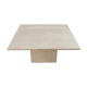 Table basse en travertin vintage