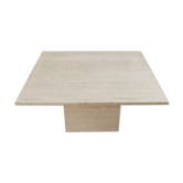 Vintage travertine coffee / side table