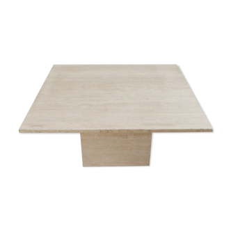 Vintage travertine coffee / side table