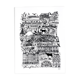 Screen printing of Normandy