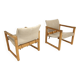Set of 2 vintage "Diana" armchairs, Karin Mobring, Möbel-Ikea, 1970s