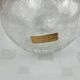 Small vintage glass ball vase Glashütte Rheinpfalz