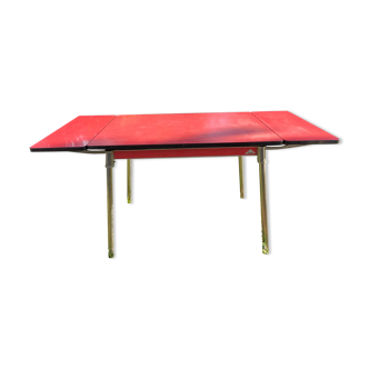 Table formica rouge