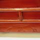 Old chinese barber hairdresser stool 19th xixth century in lacquered wood