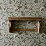 Renovated vintage wall shelf