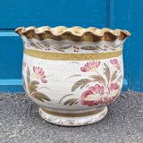 Large ceramic pot cover from Quimper Keraluc