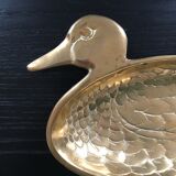 Brass duck pocket empty