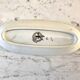 St Amand flowery art deco soap dish 30s-40s