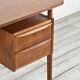 Midcentury Danish Teak Desk By Gunnar Nielsen For Tibergaard.