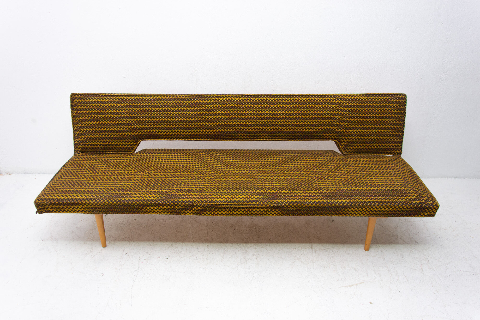 Midcentury adjustable sofa bench by Miroslav Navrátil, 1960s, Czechoslovakia