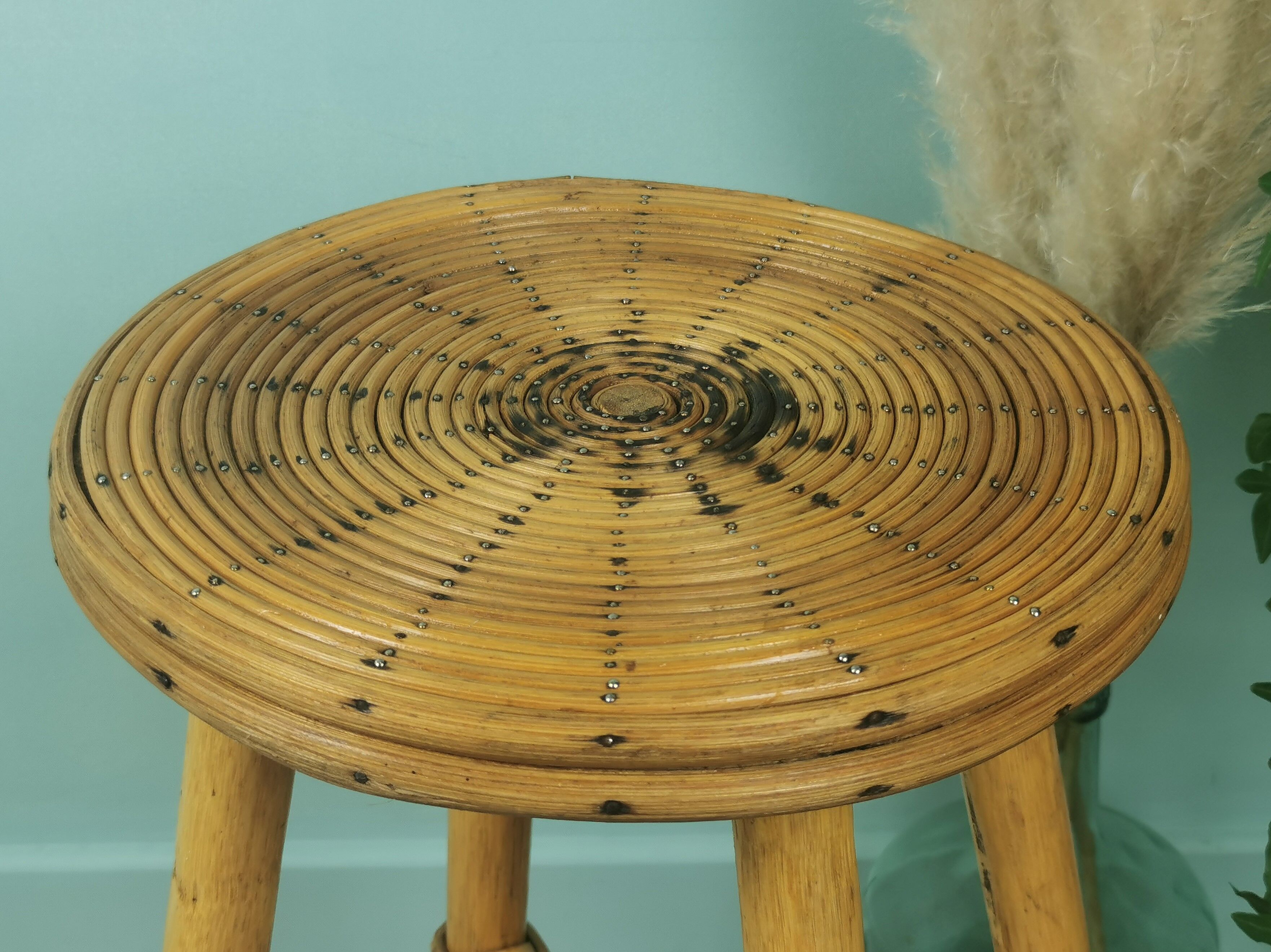 Tabouret rotin