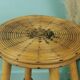 Tabouret rotin
