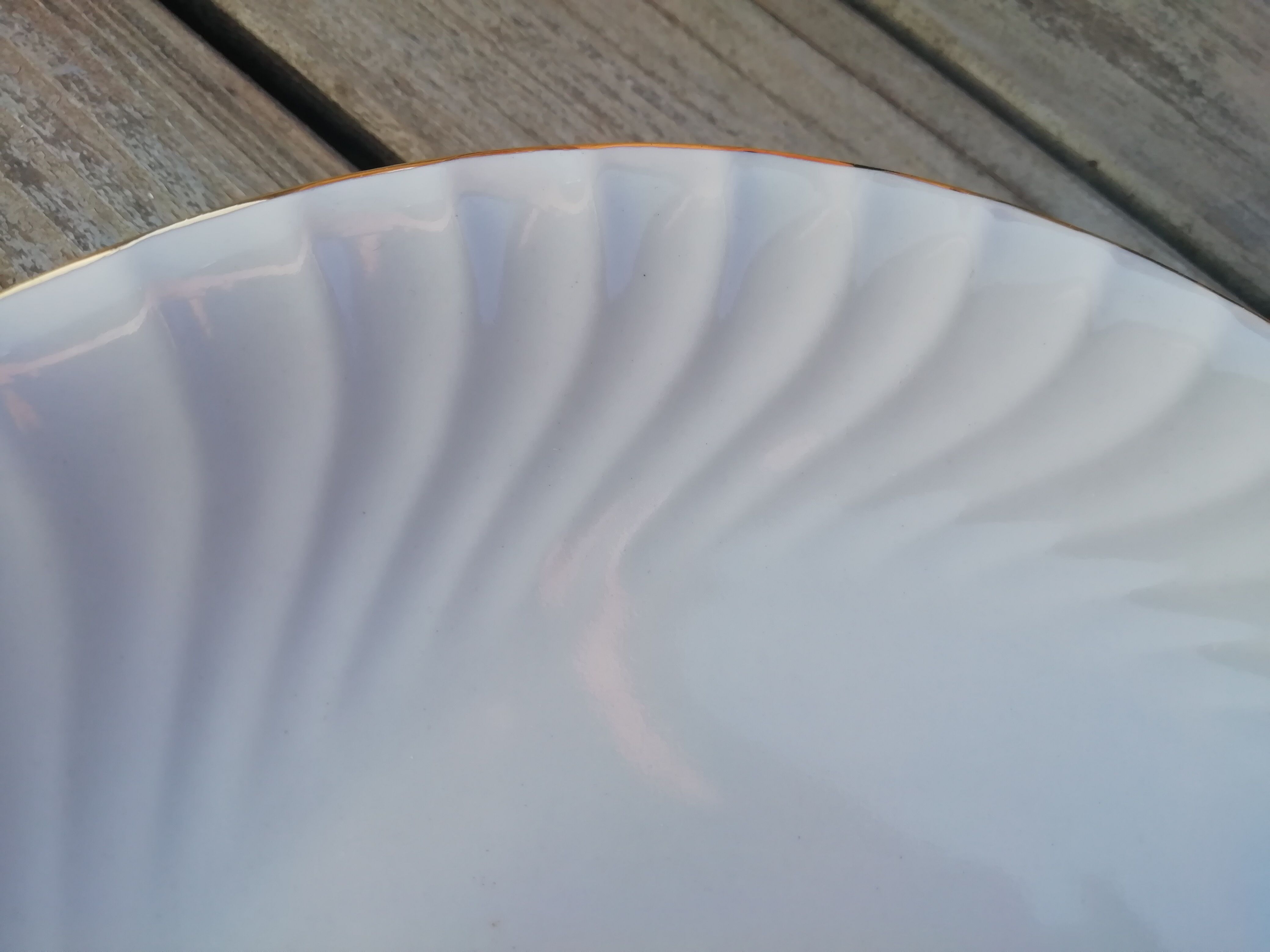 Lot of flat plates white porcelain