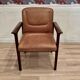 Set of 5 "1960s design" leather armchairs.