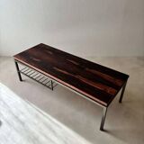 Mid-century design coffee table in rosewood from the 1960s.