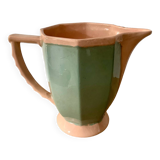 Pitcher, two-tone carafe digoin sarreguemines